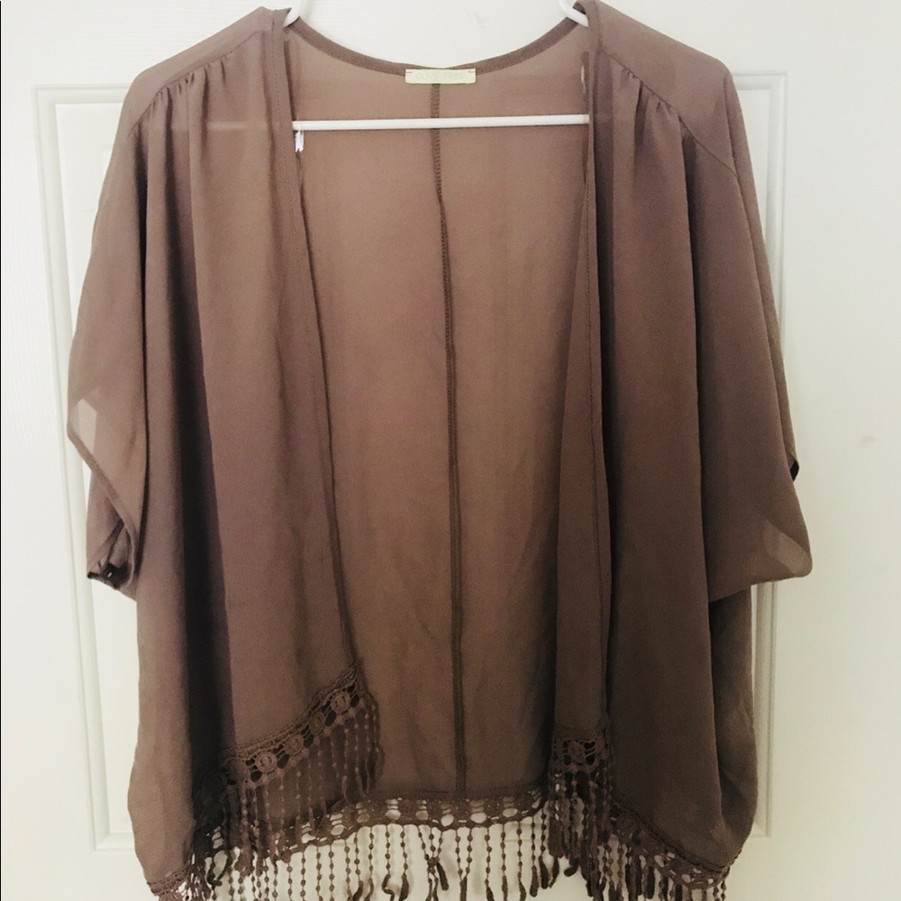 Chiffon Cardigan